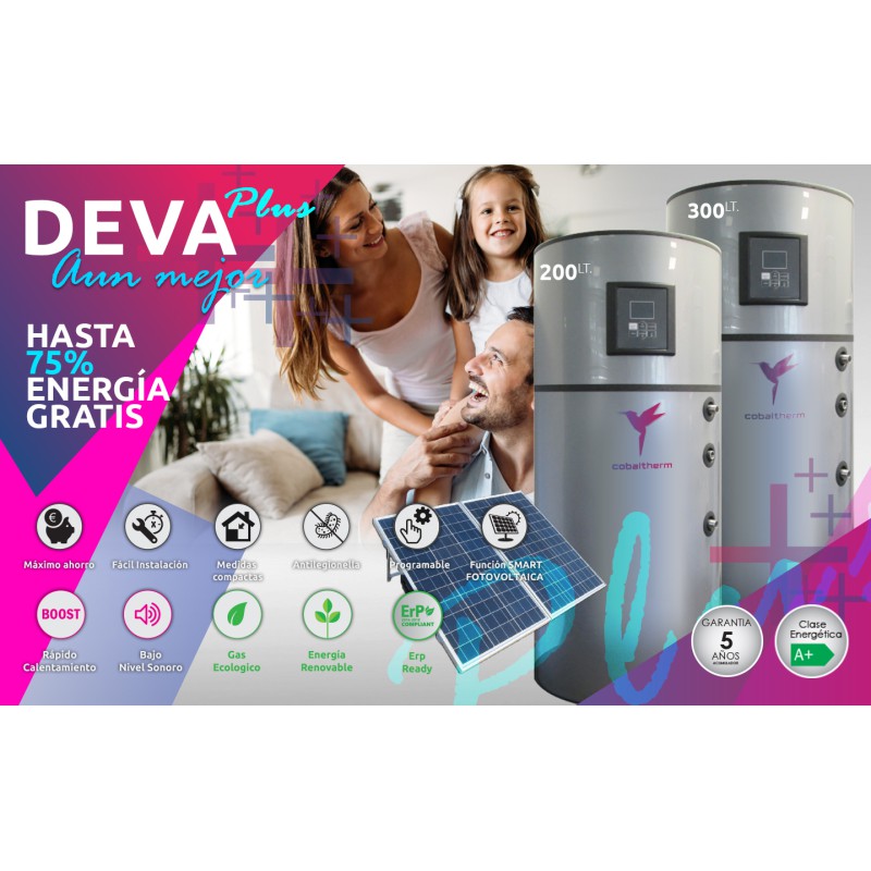 BOMBA DE CALOR DEVA+ ACS 200L