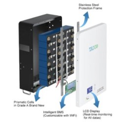 5 KW Batería powerwall TAICO 51,2V 100AH